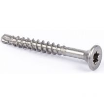 Afg Diffusion - Vis bois terrasse inox A2 auto perforante - 200 pcs - 4 mm - 40 mm