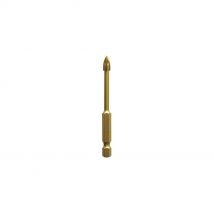 Ing Fixation - Mèche 4 taillants spéciale faïence - D. 4 x L. 65 mm