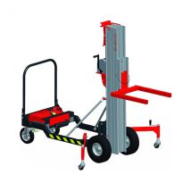 Matisere - Potence de levage fourches inversées - Levée max 5m - Charge 200kg - Manutention sur chantier et atelier - 300880