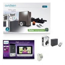 Philips - Kit portier filaire pour portail coulissant 4 m -