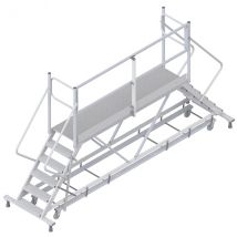 Matisere - Plateforme 10 marches - Hauteur max. de travail 4.00m - PTF110-DA