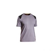 Rica Lewis - T-shirt renforcé RICA LEWIS - Homme - Taille S - Coton bio - Gris - WORKTS