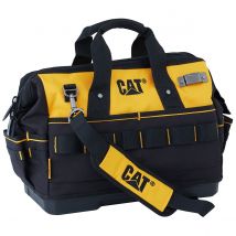 Caterpillar - Sac à outils 25L 18 poches extérieures 12 poches intérieures Polyester 600D / PVC CAT