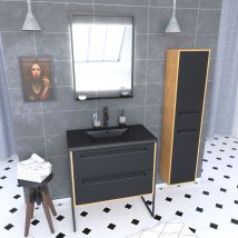 Galedo - Meuble Salle de Bains 80 cm
