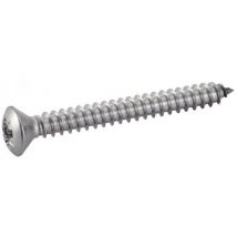 Acton - Vis à tôle tête fraisée bombée pozidrive forme C inox A2 DIN 7983 5