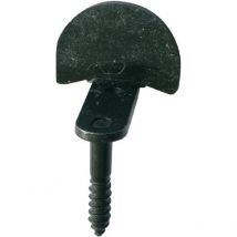 Torbel - Dardenne coudée à visser diamètre 7mm finition noir - TORBEL - 710574