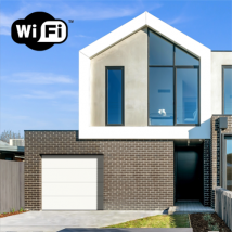 Gm Portes - KIT Porte de garage LANCE Sectionnelle | H.200 x L.240 cm | Blanc | Acier Galvanisé | Moteur ECOLINE WIFI | H200 x L240 cm