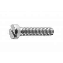 Index - Vis tête cylindrique - rainuré - 4.8 - Zinguée M4 x 50 - Boite de 250