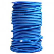 Tecplast - Sandow élastique Bleu 30 mètres - Qualité PRO TECPLAST 9SW - Tendeur pour bâche de diamètre 9 mm