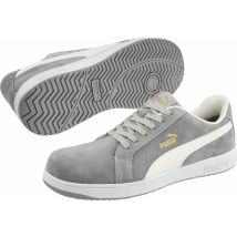 Puma Safety - Chaussures de sécurité ICONIC SUEDE LOW S1PL ESD FO HRO SR - gris 46