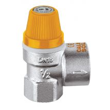 Caleffi - Soupape de securité solaire 6 BARS FF 15X21