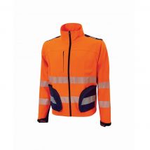 U-power - Veste de travail BEA Orange Fluo | HL223OF - Upower