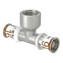 Uponor - Té à sertir taraudé femelle 25-15X21-25
