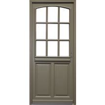 Gd Menuiseries - Porte D'entrée Bois Vitrée