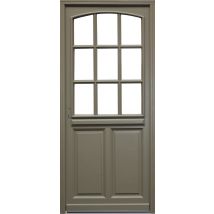 Gd Menuiseries - Porte D'entrée Bois Vitrée