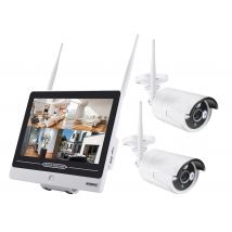 Semac - KIT ENREGISTREUR 2 CAMERAS + ECRAN 30cm TUYA
