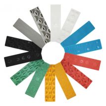 Kintech - Cale de vitrage 100mm - Largeur (mm) : 24 - Epaisseur (mm) : 2 - Coloris : Bleu - PHI