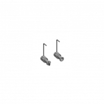 Vitra Kit de fixation VitrA V-Fit pour WC mural de 75 mm (310890)