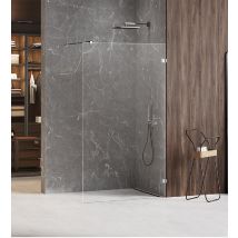 Otitec - Paroi de douche à l'italienne chrome 50 cm MAJORQUE CHROME