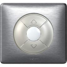 Interrupteur de volet roulant Céliane Aluminium complet Non Legrand