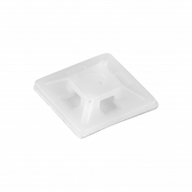 Debflex - EMBASE ADHESIVE POUR COLLIER 3.6 MM INCOLORE SACHET DE 25