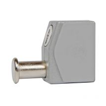 Torbel - Verrou de baie coulissante pêne poussoir finition aluminium - TORBEL - H0PDM352M