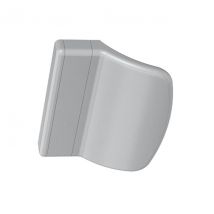 Kintech - Poignée de tirage pvc pour porte fenêtre - Finition : Gris Argent -