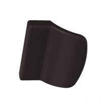 Kintech - Poignée de tirage pvc pour porte fenêtre - Finition : Brun RAL8019 -