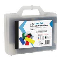 Kintech - Valisette de 200 cales de vitrage -