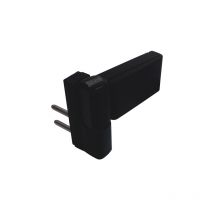 Kintech - Paumelle pvc p700 - Finition : Noir RAL9005 - HAPS