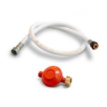 Kemper - Détendeur gaz PROPANE 37 mbar + Tuyau gaz butane/propane Souple 1.00 m