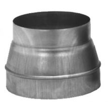 Unelvent - réduction conique - en galva - diamètre 250 vers 125 - unelvent 860796