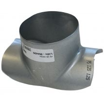 Unelvent - piquage express - 90 - 125 vers 80 mm - en acier galvanisé - unelvent 864986