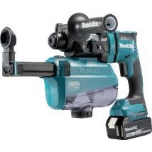 Makita SDS-Plus-Marteau perforateur-burineur sans fil 18 V 5 Ah + chargeur