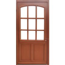 Gd Menuiseries - Porte D'entrée Bois Vitrée