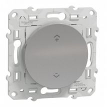 Interrupteur centralisé sans fil Alu | Wiser Schneider Electric S530531
