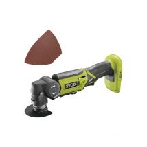 Ryobi - Pack RYOBI - Multitool R18MT-0 - 18V One+ sans batterie ni chargeur - Kit 10 triangles abrasifs RAK10MT