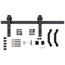Schulte Rail et poignées pour Porte pleine intérieure coulissante en bois