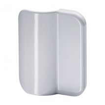 Roto - Poignée de tirage alu pour porte fenêtre - Finition : Gris RAL9007 - ROTO
