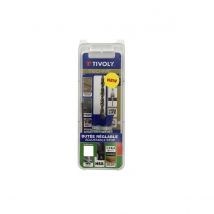 Tivoly - Kit Spécial Terrasse Foret HSS Ø5mm + Fraise à noyer HSS 90°+ butée de profondeur réglable TIVOLY Métal HSS et Bois durs