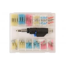 Laser Tools - KIT DE SOUDURE POUR CONNECTEUR AVEC TORCHE ET 72 COSSES ELECTRIQUES