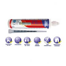 Cartouche R-Ker Résine Vinylester 310 ml 12 pièces 271665 Rawl