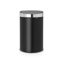 Poubelle 40l noir mat - Brabantia 114847