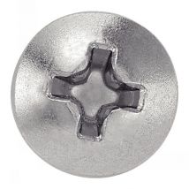 Acton - Vis à tole tête cylindrique large phillips - Inox A4 3