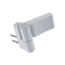 Kintech - Paumelle pvc p800/13 - Finition : Anodisé F1 - Poids max. (kg) : 120 - Recouvrement (mm) : 13.5-19.5 - HAPS