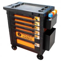 Fischer Darex - Servante atelier vide avec 3 accessoires