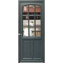 Gd Menuiseries - Porte D'entrée Bois Vitrée