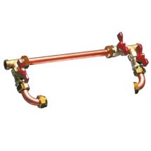 Machines Nordiques - BY PASS 20X27 CUIVRE NF ASSEMBLE POUR FILTRE DOUBLE OU SIMPLE