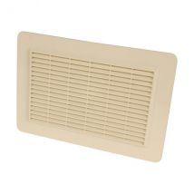 Nicoll - NICOLL Grille façade applique horiz moustiquaire 200cm² sable
