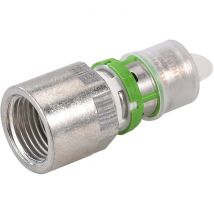 Comap - Manchon laiton droit multicouche à visser - Femelle 1' - Diamètre 32 mm